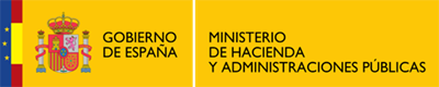 Logotipo y enlace al Ministerio de Hacienda y Administraciones Públicas